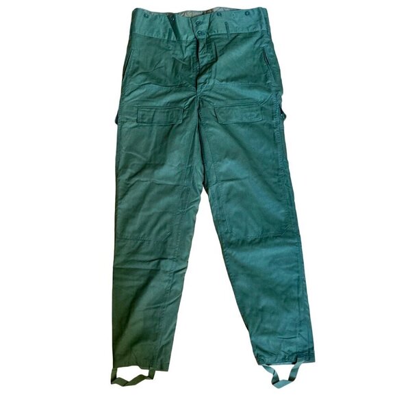 Vintage Czech Military Insulated/Lined Field Pants OD Green XL NEW - Picture 1 of 9